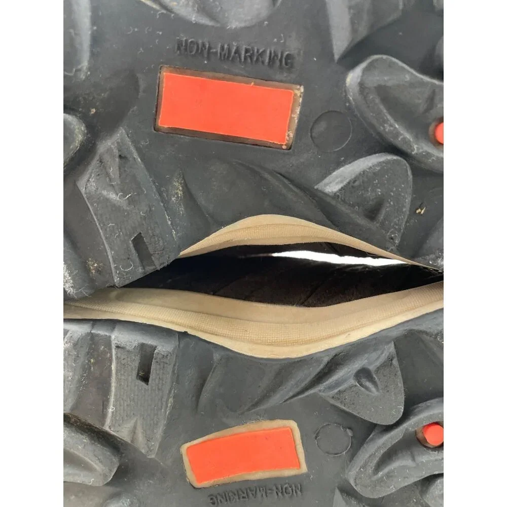 Denali Mens Waterproof Hiking Boots Brown/Black/Red Size 7 Outdoor Trail Shoes - Picture 12 of 14